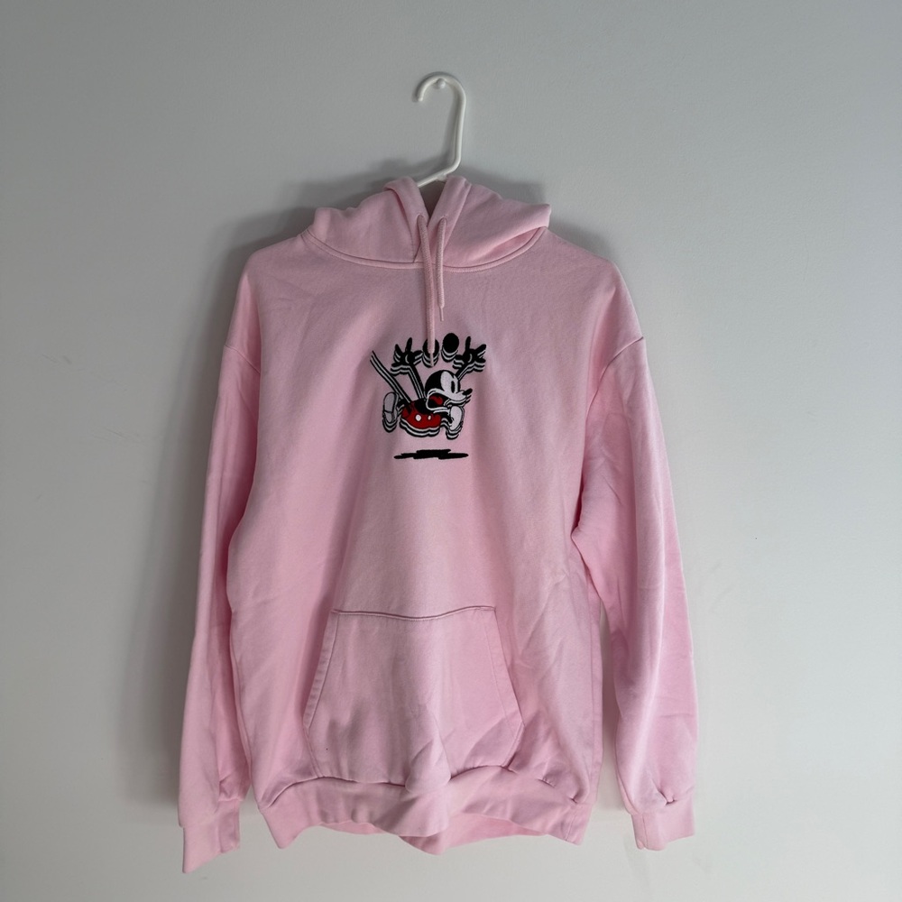 Pink Graphic Hoodie